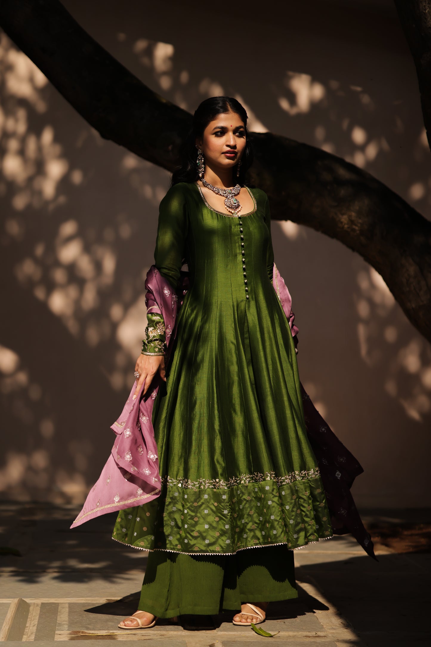 Morni Mehendi Sharara Set