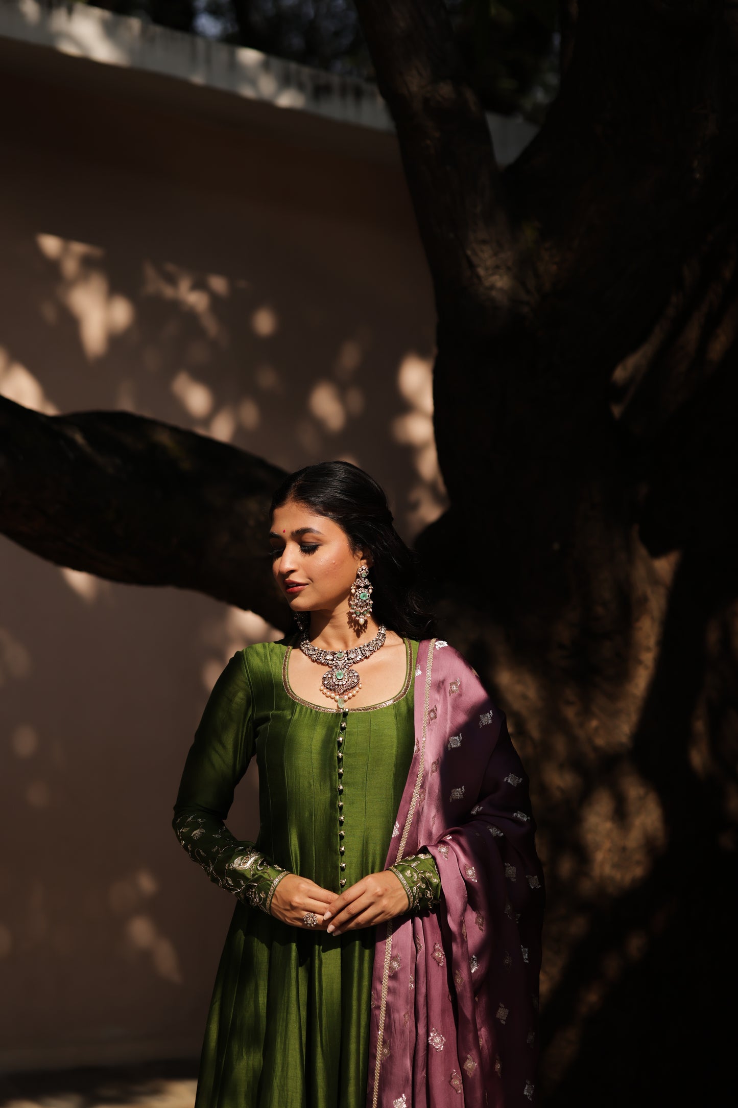 Morni Mehendi Sharara Set