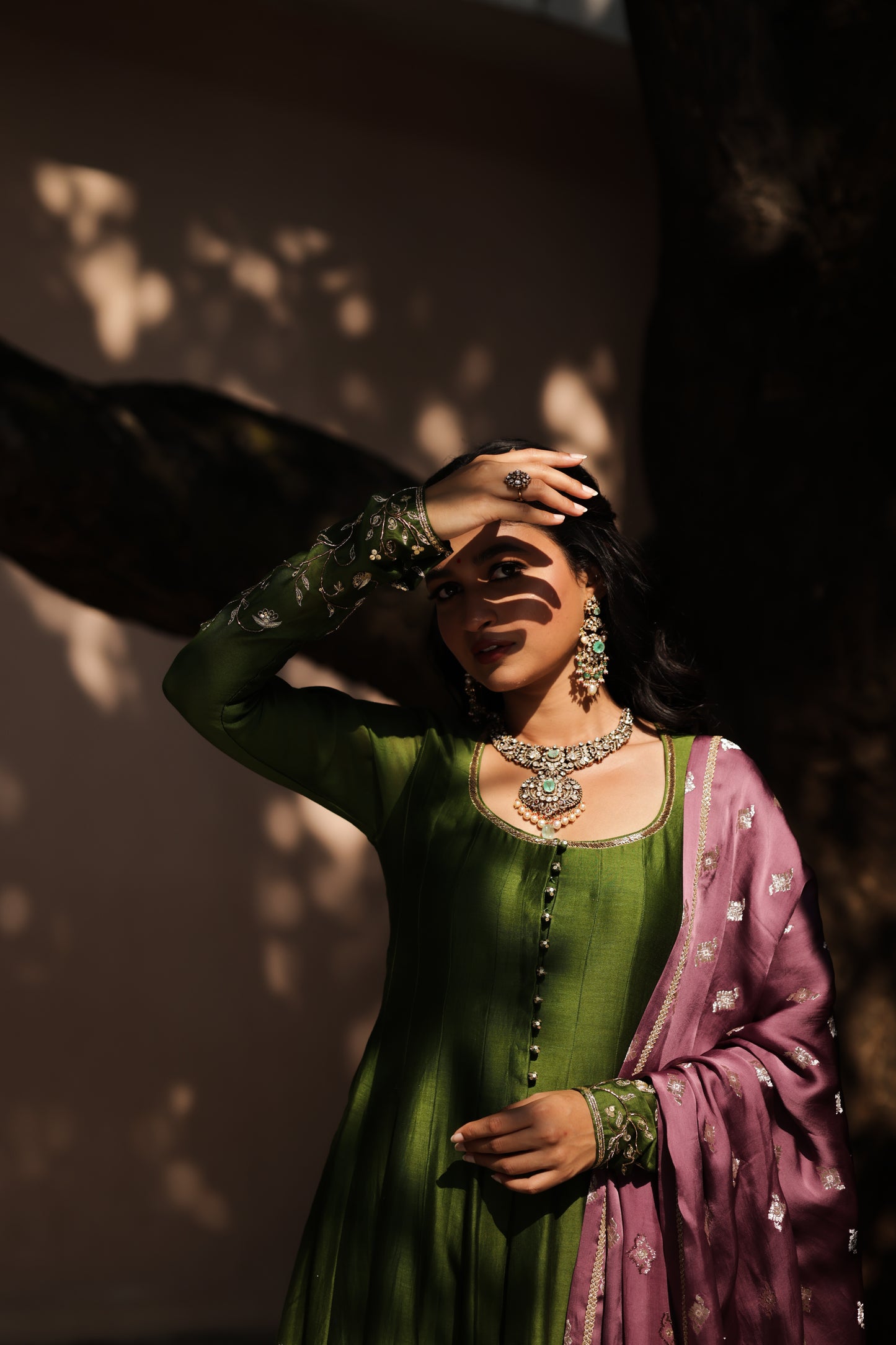 Morni Mehendi Sharara Set