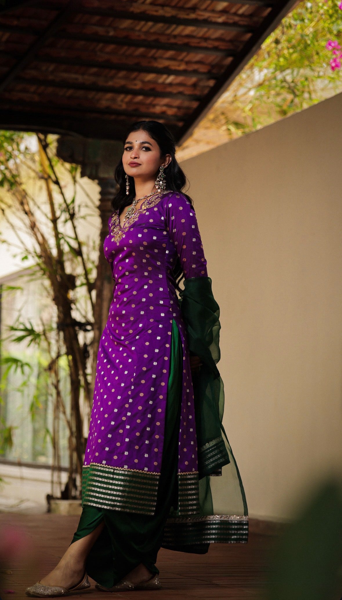 Morni A line Kurta Set