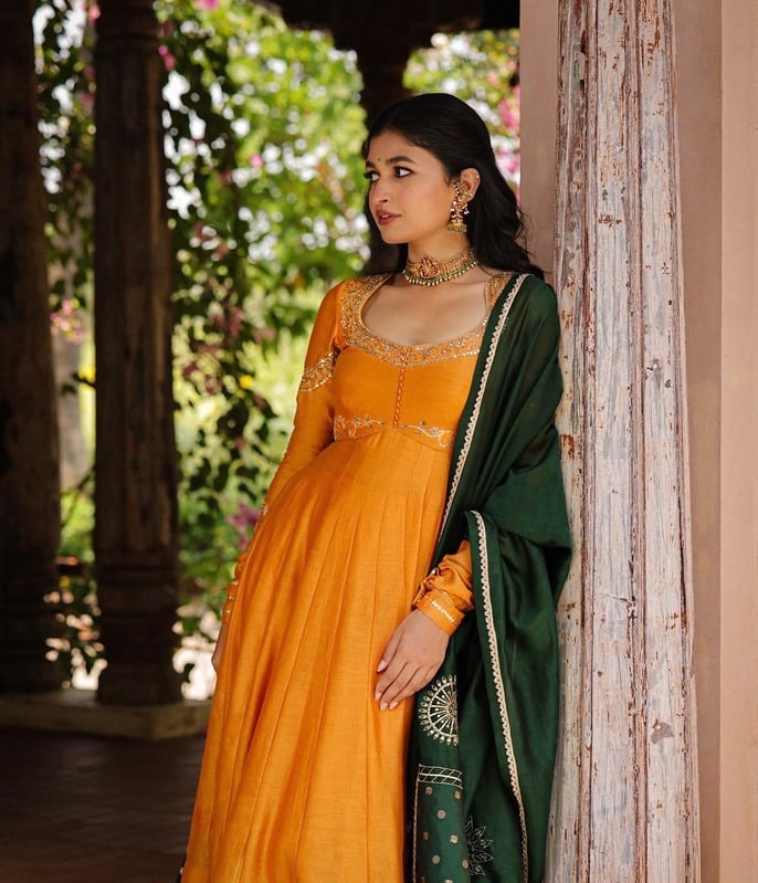 Morni Signature Armlet Style Anarkali Set